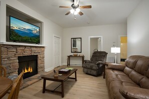 Een televisie en streamingdiensten