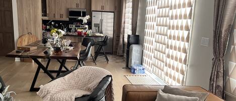 Smart-tv en een open haard