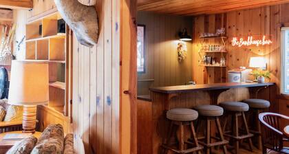 The Bunkhouse 1960's Camp Vibe + Timeless Wet Bar