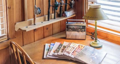 The Bunkhouse 1960's Camp Vibe + Timeless Wet Bar