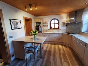 Kühlschrank, Ofen, Herdplatte, Geschirrspüler