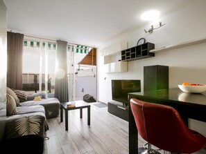 TV - 204 Atalaya 2 bedrooms, sea view, private parking (Costa Adeje)