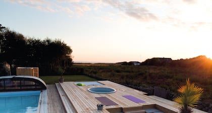 Private spa facility on the west coast just 250 meters to the Kattegatt