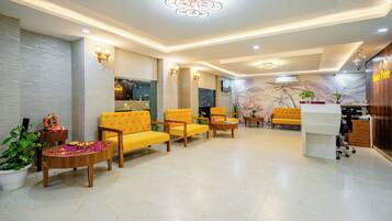 Sala de estar en el lobby