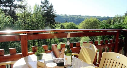 Poolside Bliss Near Lake