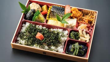 Daily to-go breakfast for a fee