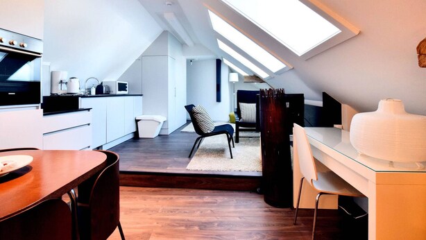 Interior - Manor house studio in Robertville (Robertville)