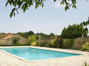 Piscine maison de vacances