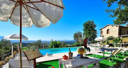 Apartment with pool, Rignano