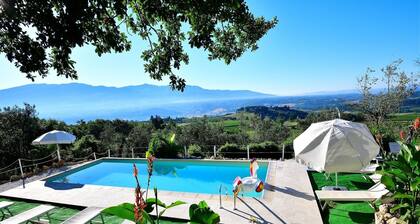 Apartment with pool, Rignano