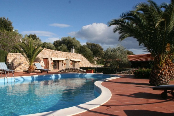 Schwimmbad des Ferienhauses