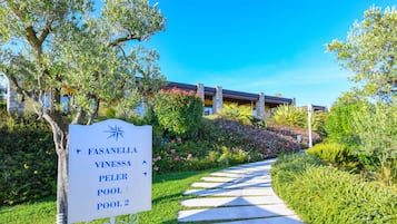 Overnattingsstedets uteområder