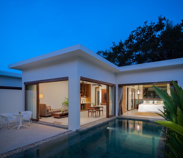 Doppia Deluxe, 1 camera da letto, piscina privata | Piscina privata