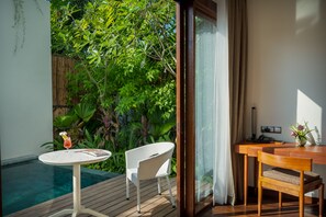 Private Pool Deluxe Villa - 3 Bedrooms | Premium bedding, free minibar, in-room safe, individually decorated - WAKA VILLA Private Resort & Spa 16 + Adults Only (Siem Reap)
