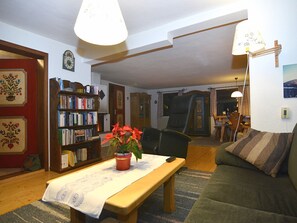 Télévision, cheminée, lecteur de DVD, chaîne hi-fi