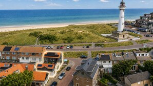 Unclassified image, 2 of 61, button - Top location! Next to lighthouse, beach 50m SIGHT (Egmond aan Zee)