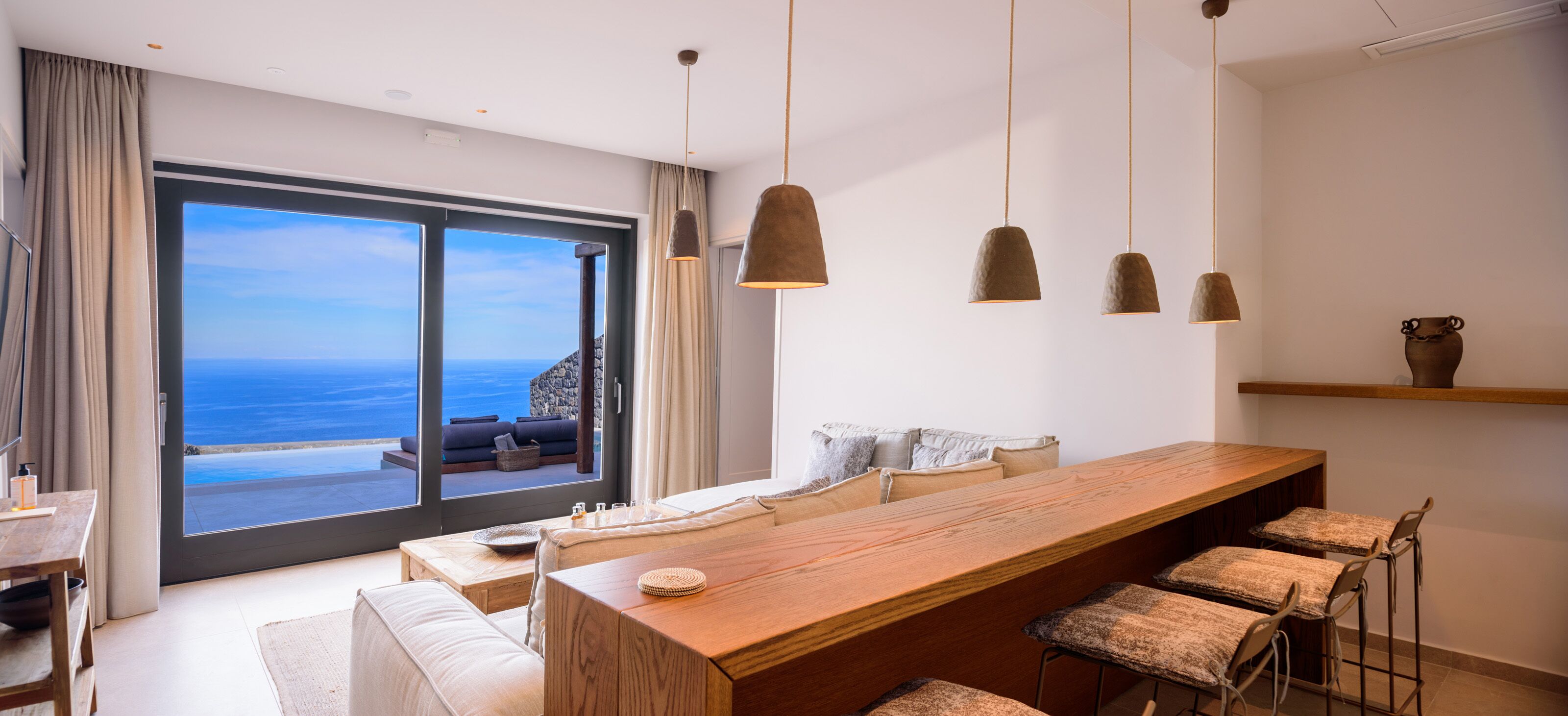 Two Bedroom Villa with Private Heated Pool | In-room safe, individually decorated, individually furnished, desk