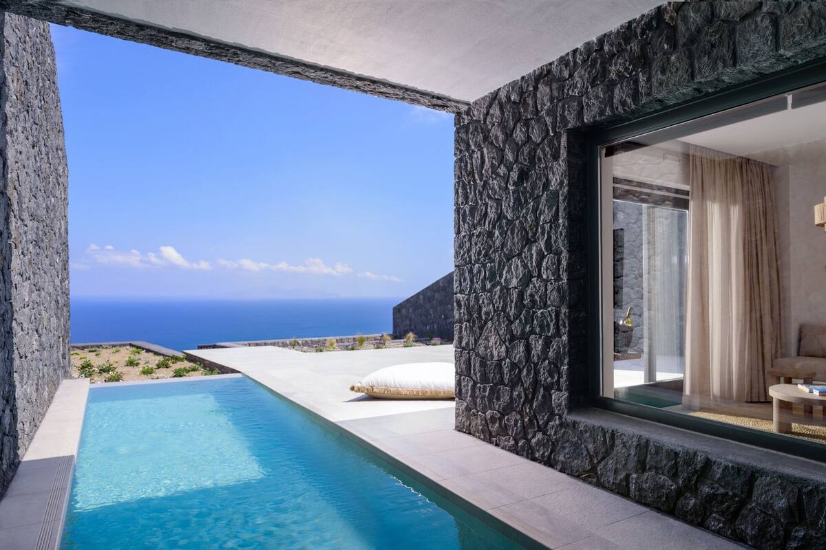 Cave Suite with Private Heated Pool | Terrasse/patio