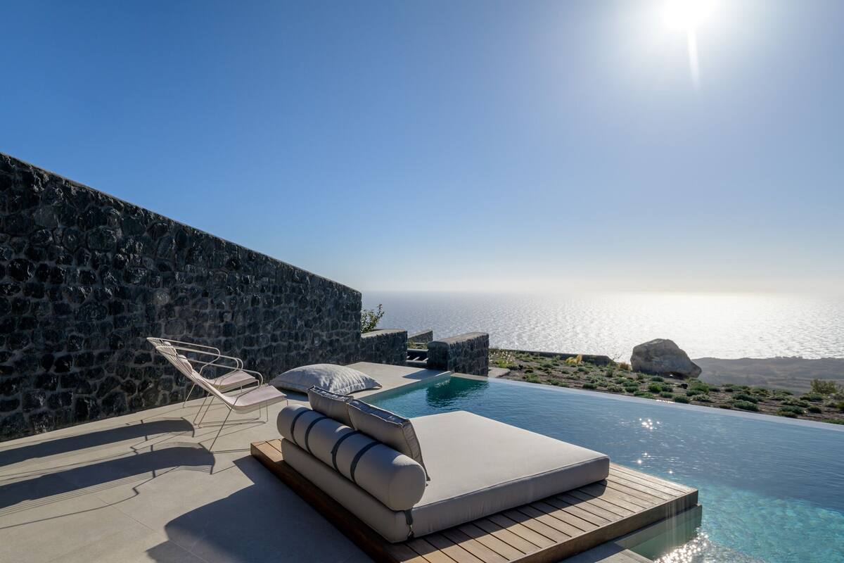 Junior Suite with Private Pool | Terrasse/patio
