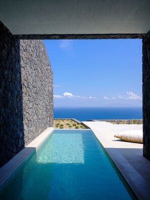 Cave Suite with Private Heated Pool | Terrasse/Patio