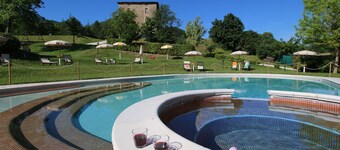 Apartment in Marche with Pool and Mountain Views