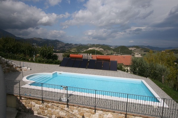Schwimmbad des Ferienhauses