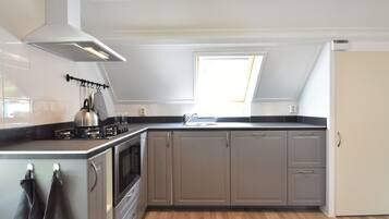 Mikrowelle, Herdplatte, Geschirrspüler