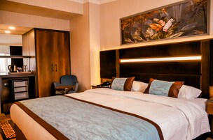 Quarto casal ou duplo luxo | Terraço/pátio