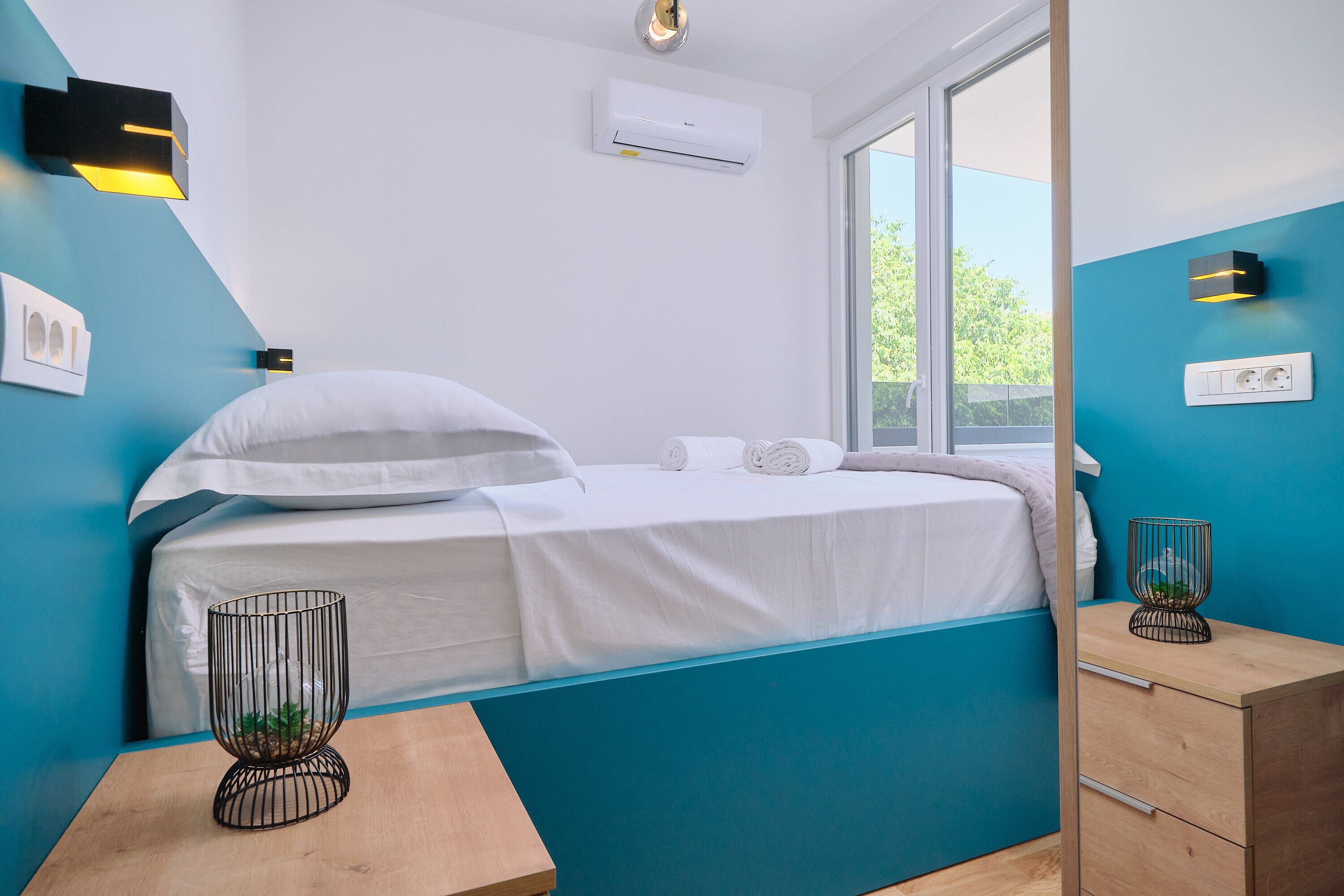 2 sovrum, skrivbord, strykjärn/strykbräda och gratis wi-fi