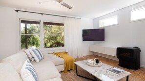 Televisor intel·ligent, llar de foc i videojocs 