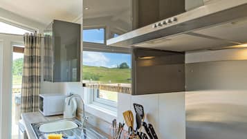 Fridge, oven, stovetop, toaster