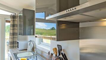 Fridge, oven, stovetop, toaster