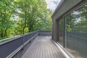 Terrace/patio - Penthouse Tine vacation apartment in Husum for up to 3 people (Husum)