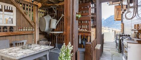 Restauration en plein air