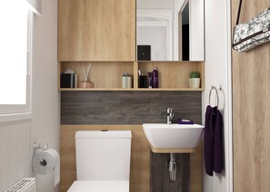 Bathroom - 2 bedroom accommodation in Chapel St Leonards, Skegness (Chapel St Leonards, Skegness)