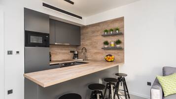 Luxury Villa, 3 Bedrooms, Private Pool, Sea View | Private kitchen | Fridge, oven, stovetop, dishwasher