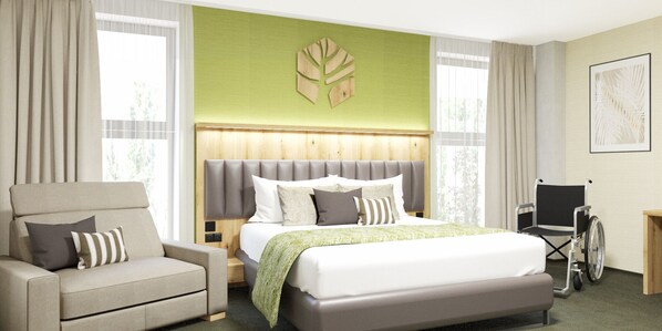 Classic Double Room, Accessible, Ensuite