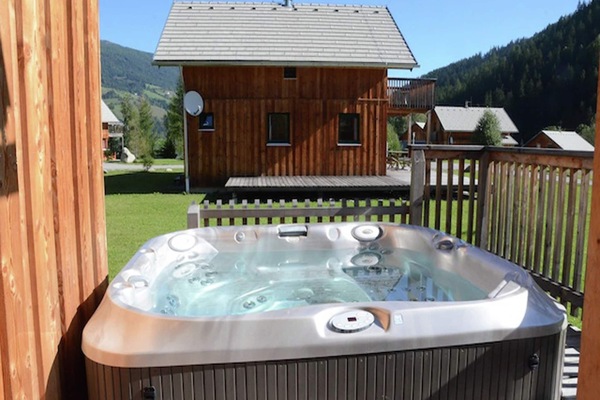 Idromassaggio all'aperto