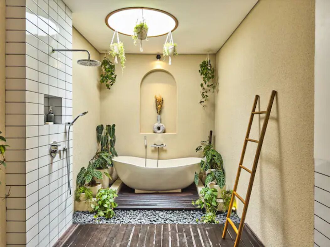 Vila Mewah | Kamar mandi | Pengering rambut dan handuk