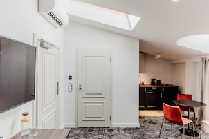 Deluxe Apartment, 1 Queen Bed with Sofa bed | Private kitchen