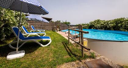 Ferienwohnung "Agriturismo La Pieve - Mimose" mit Gemeinschaftspool, Gemeinschaftsgarten und WLAN