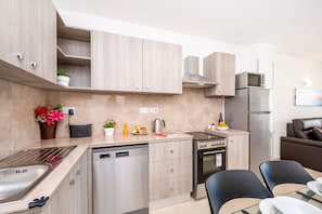 Standard Apartment, 1 Bedroom | Private kitchen