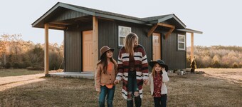 Luxury Glamping tent in Ouachita Mountains