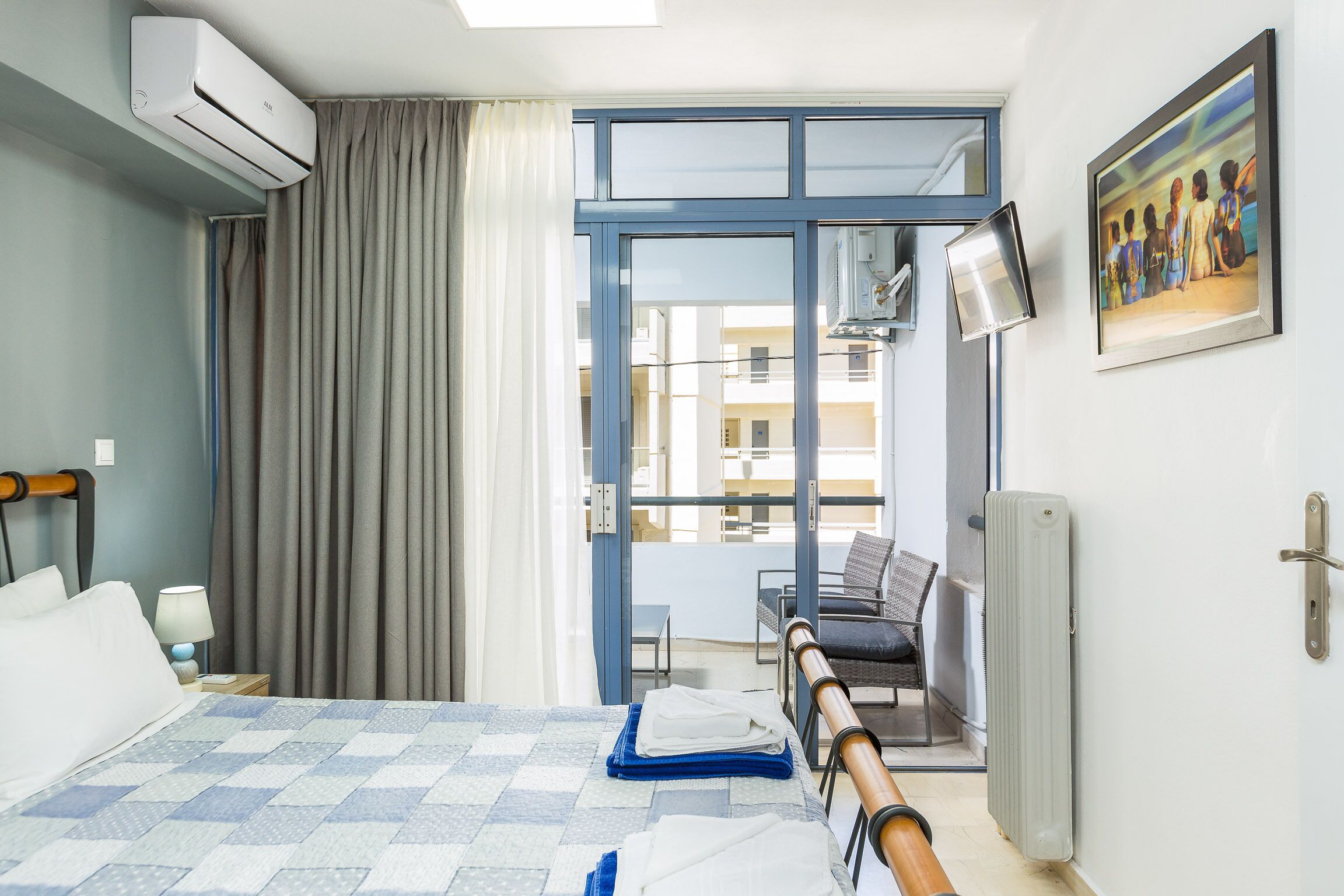 1 bedroom, iron/ironing board, travel crib, WiFi