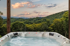 Bain à remous extérieur