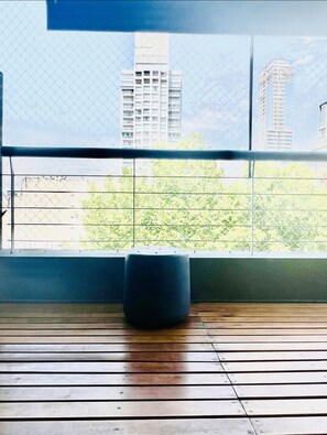 Vue depuis l’hébergement