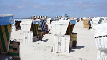 Vlak bij het strand
