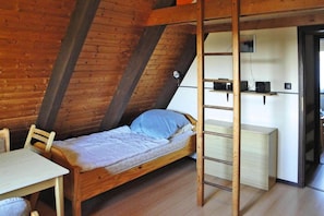 2 quartos, berço de viagem
