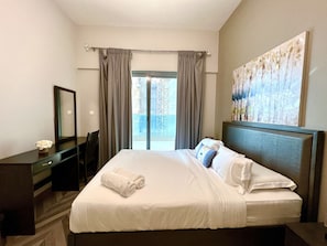 1 bedroom, individually furnished, iron/ironing board, free WiFi