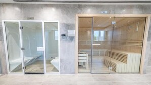 Sauna - SuperHost - Spacious Apartment In Business Bay With Canal View (Dubai)